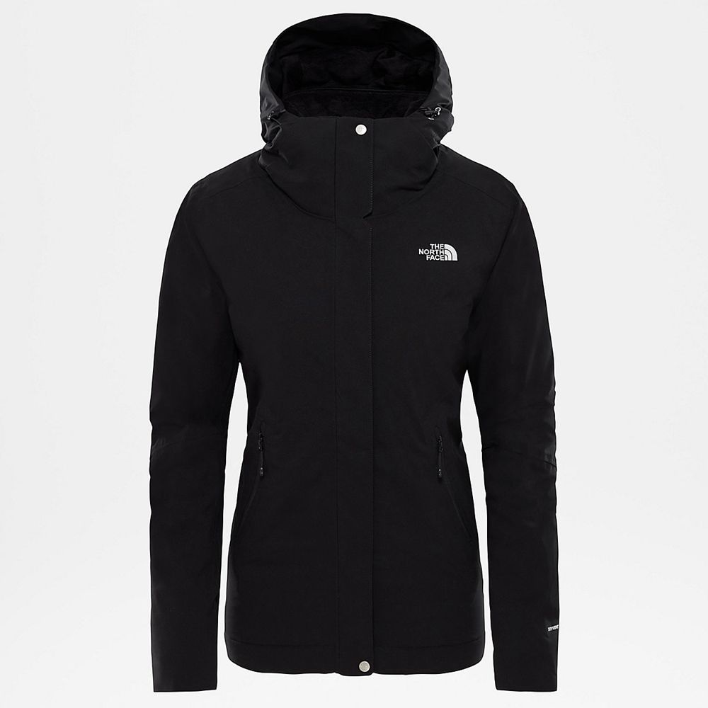 The North Face Insulated Jacket Womens Australia - The North Face Inlux Black Hiking (JYC-085213)